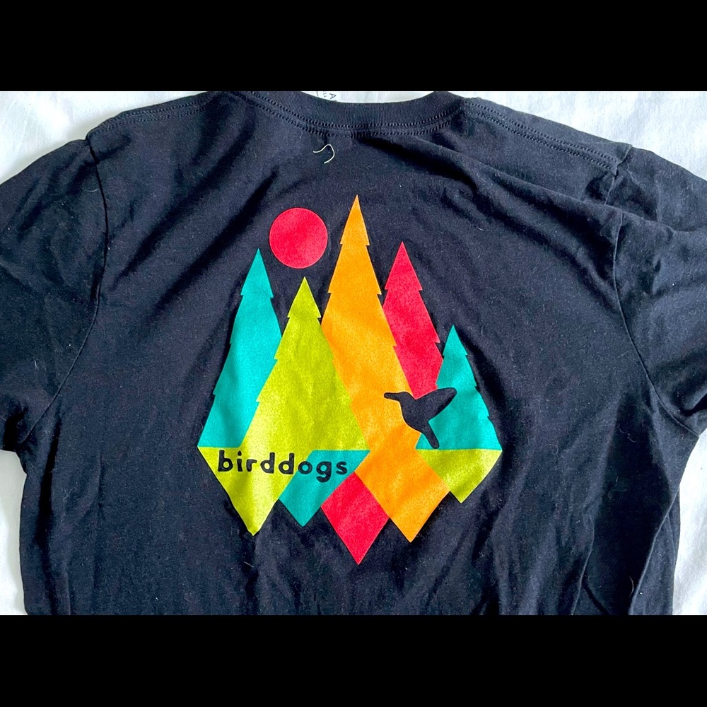 Black Birddogs short-sleeve shirt. Medium. Never worn.